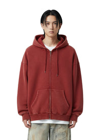 Zip Up Long Sleeve Hoodie