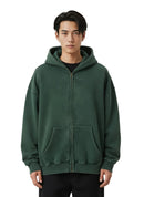 Zip Up Long Sleeve Hoodie